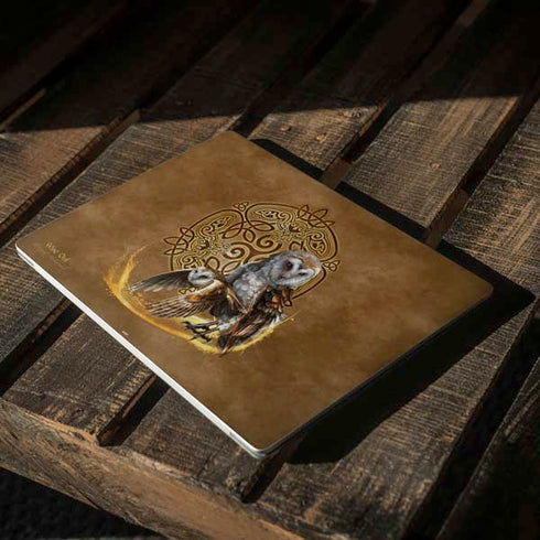 Brigid Ashwood Owl Celtic Knot Surface Laptop 2 Skin